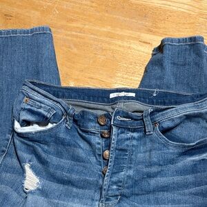 sts Blue Denim Button-Fly Jeans